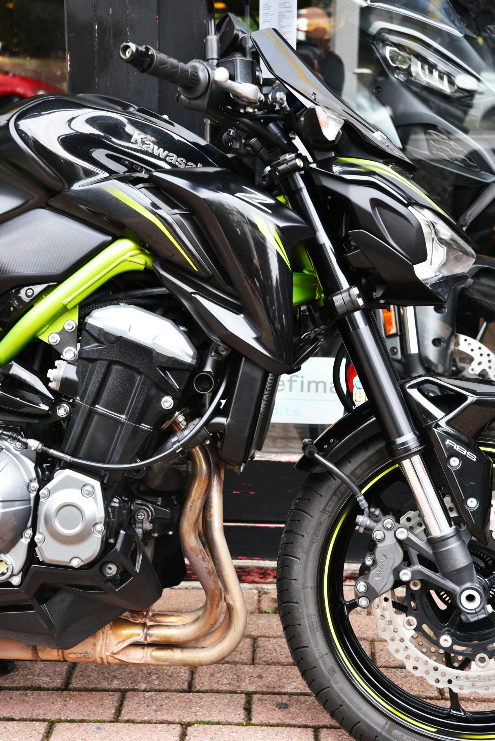 MIROIRS HOMOLOGUE STREET LIMITED LOGO VERT KAWASAKI Z900 