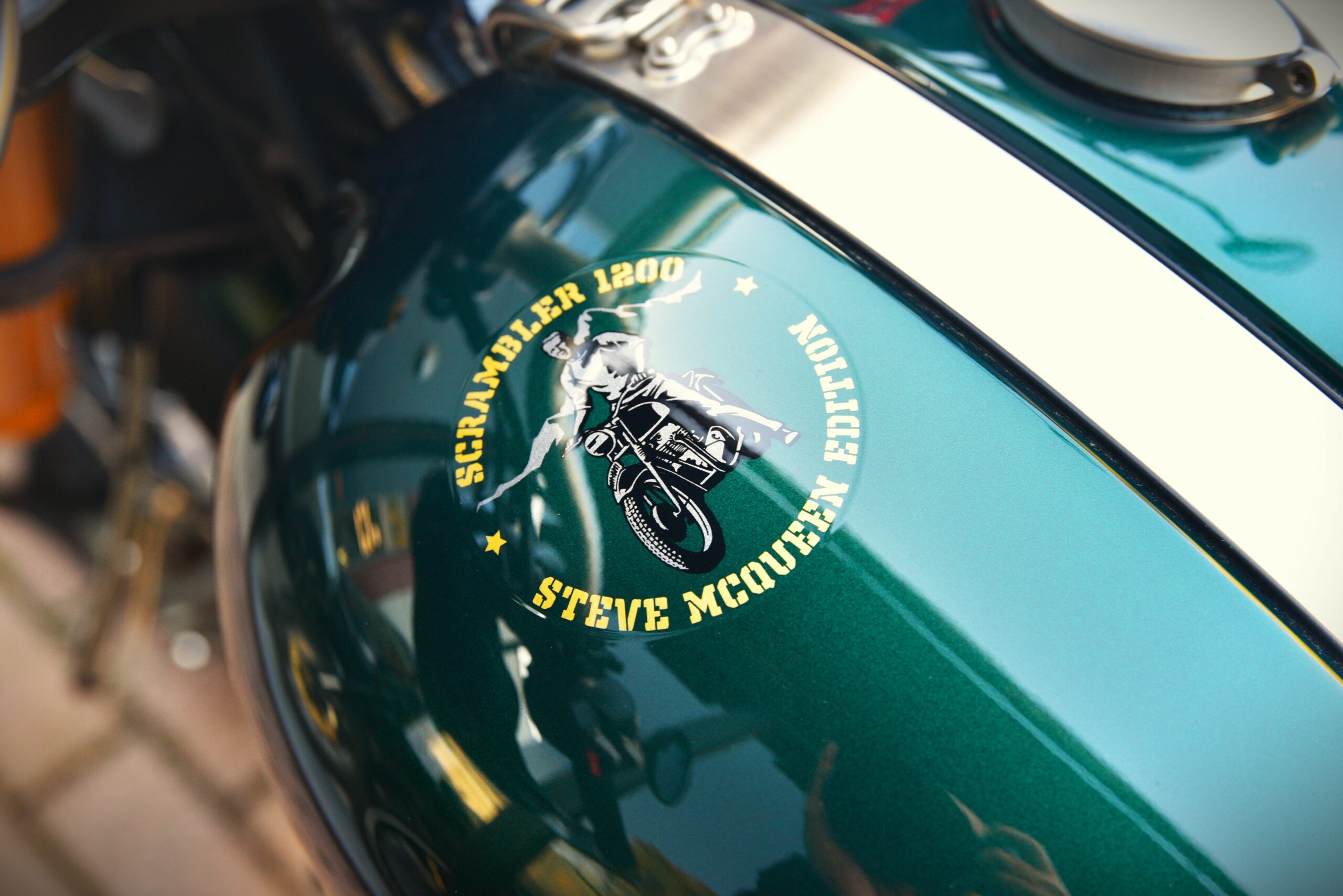 TRIUMPH SCRAMBLER 1200 STEVE MCQUEEN EDITION – Image 8