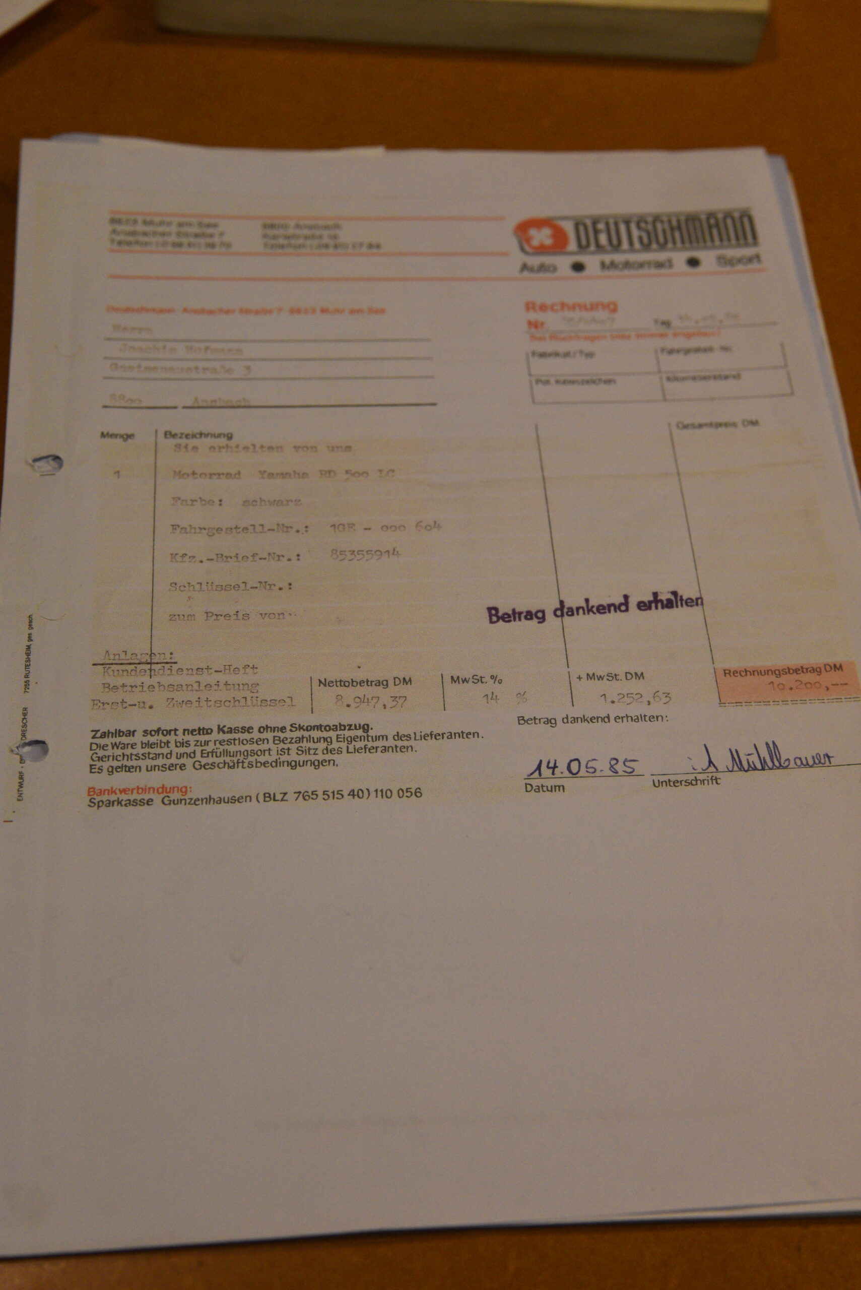 YAMAHA RD 500 LC – Image 11