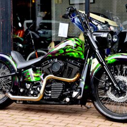 HARLEY DAVIDSON FAT BOY CUSTOM SHOW BIKE