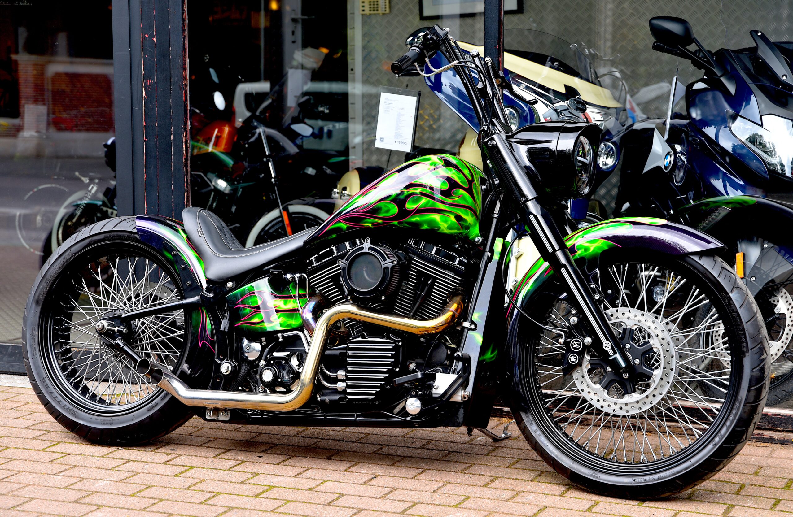 HARLEY DAVIDSON FAT BOY CUSTOM SHOW BIKE