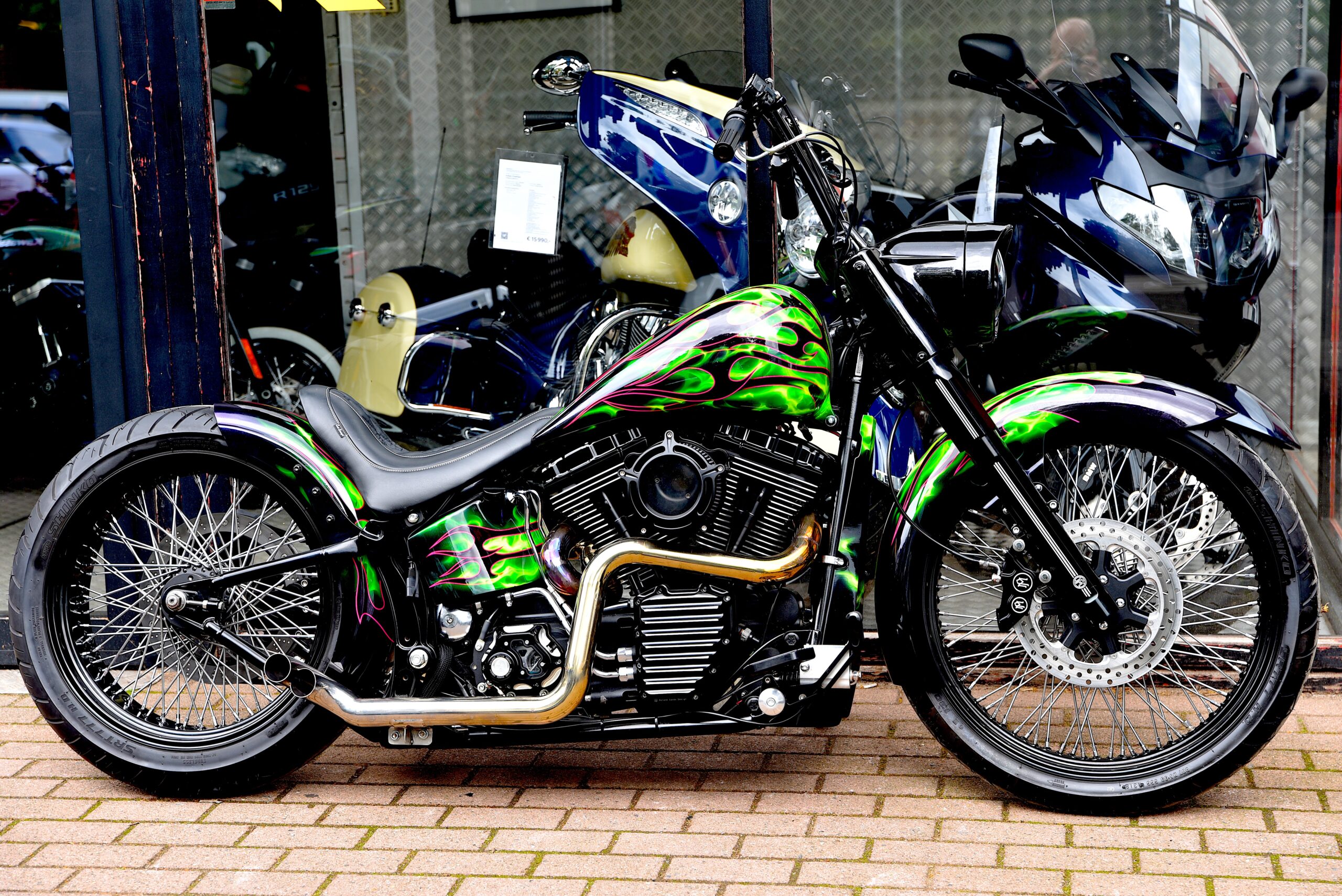 HARLEY DAVIDSON FAT BOY CUSTOM SHOW BIKE – Image 2