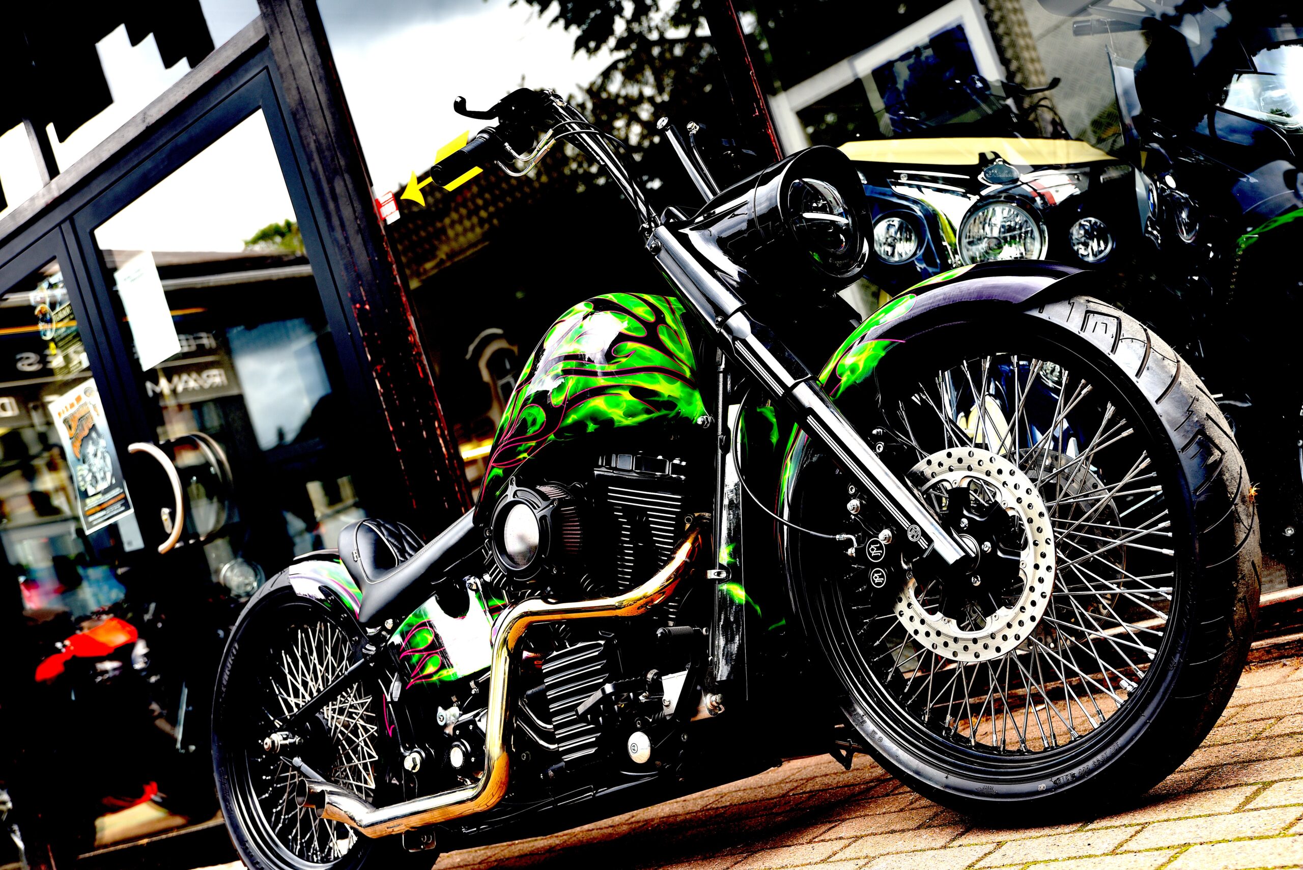 HARLEY DAVIDSON FAT BOY CUSTOM SHOW BIKE – Image 5