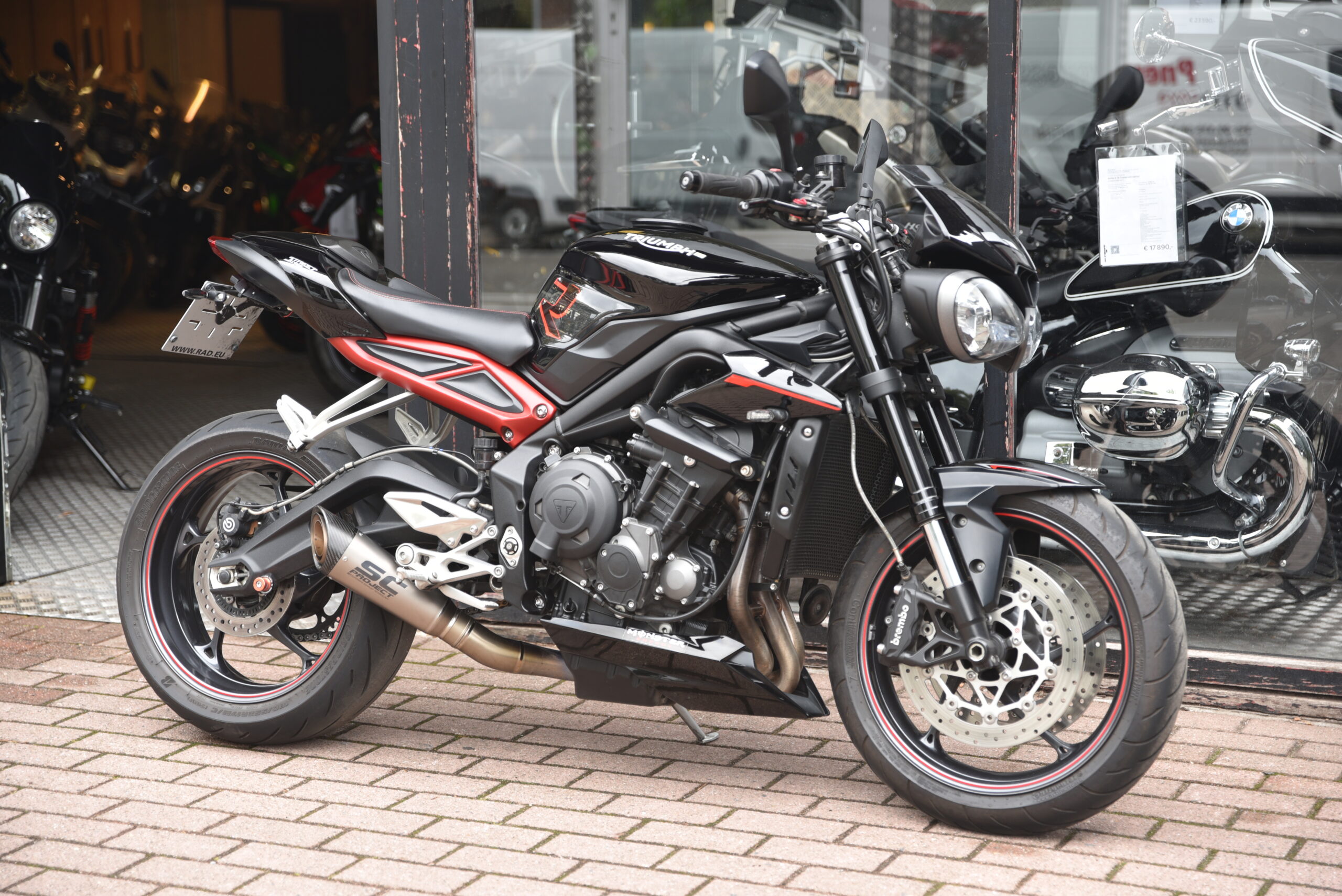 TRIUMPH 765 STREET TRIPLE R