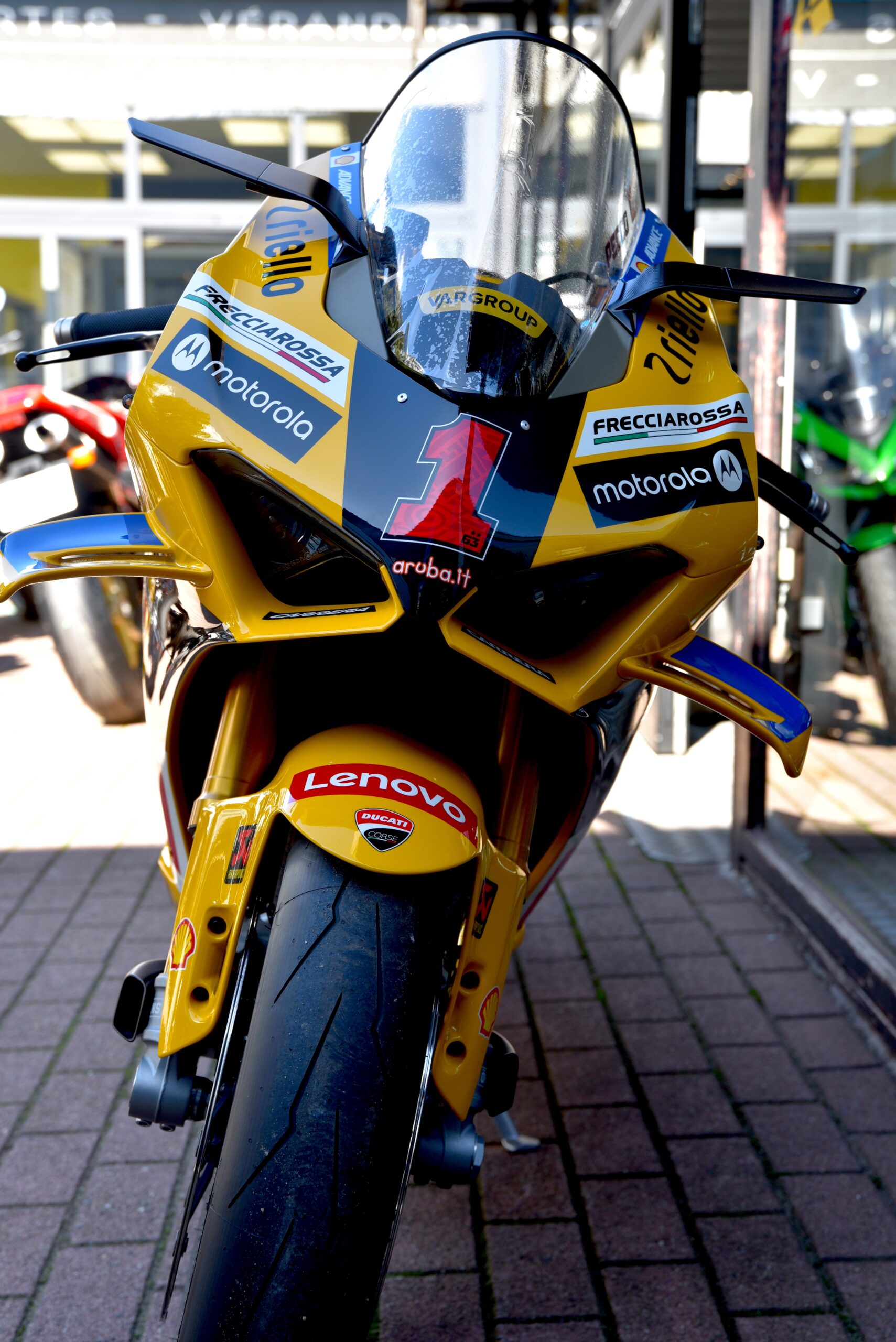 DUCATI PANIGALE V4 S BAGNAIA 2023 WORLD CHAMPION REPLICA – Image 3