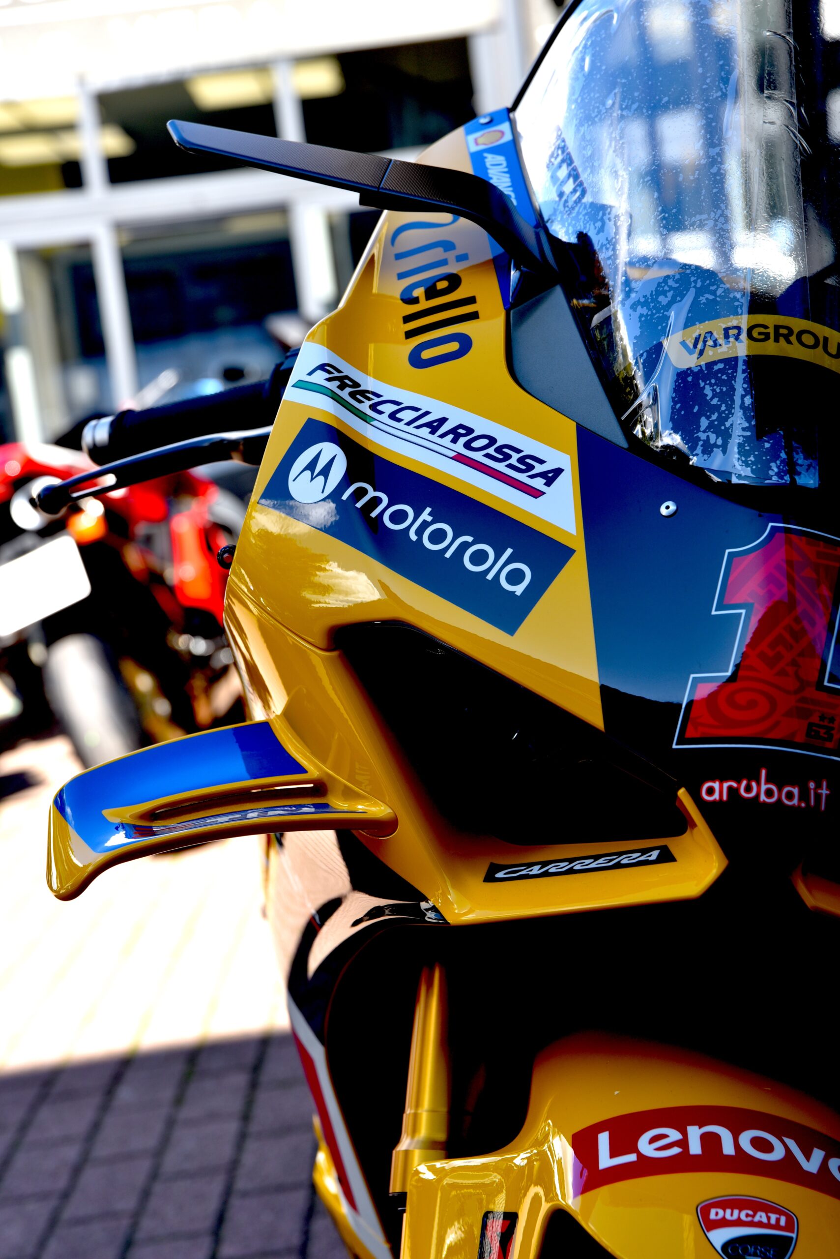 DUCATI PANIGALE V4 S BAGNAIA 2023 WORLD CHAMPION REPLICA – Image 6