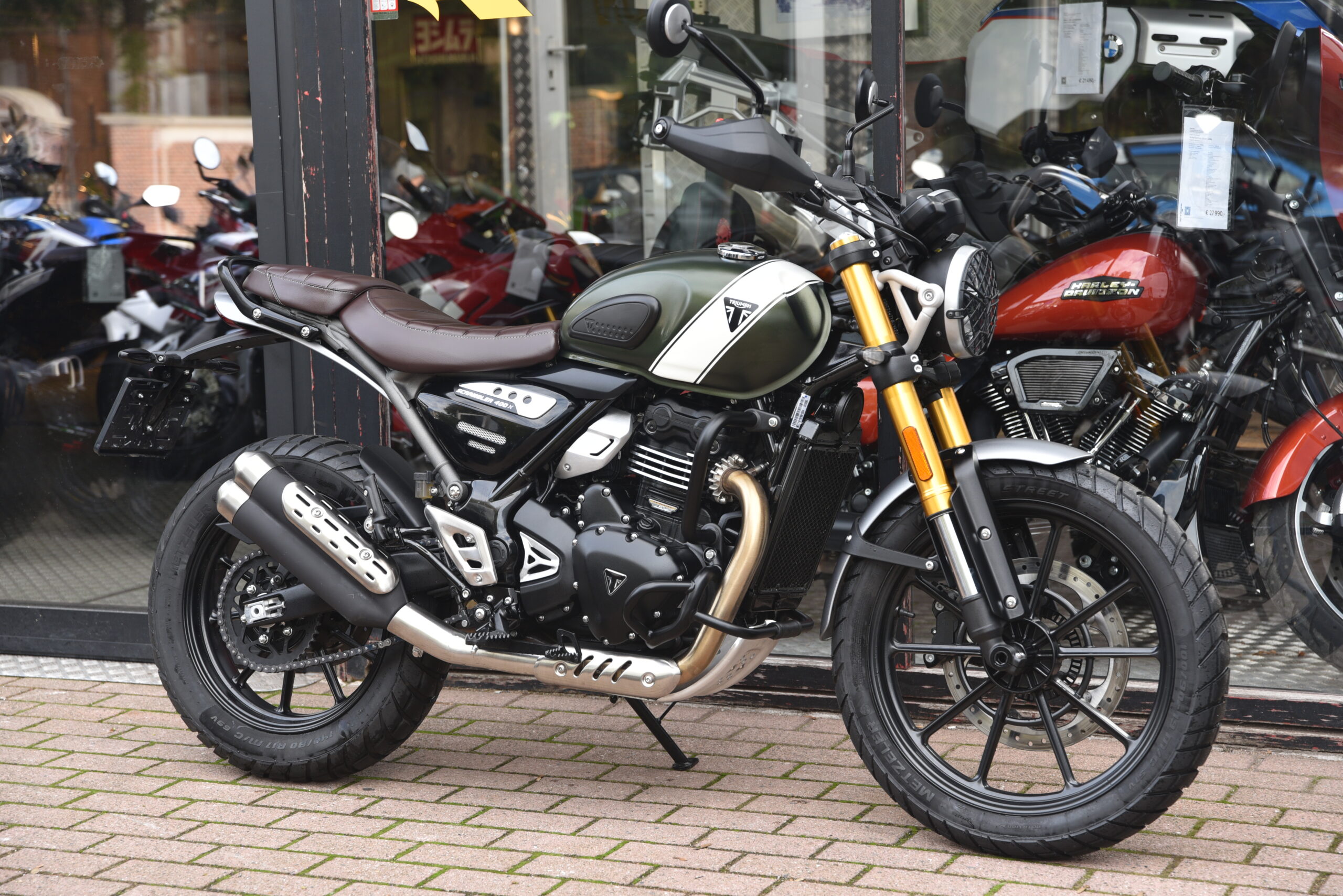 TRIUMPH SCRAMBLER 400 X
